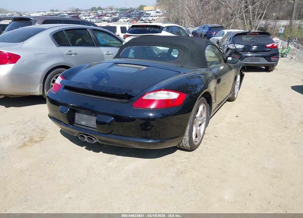 2006 PORSCHE BOXSTER VIN: WP0CA29816U710444