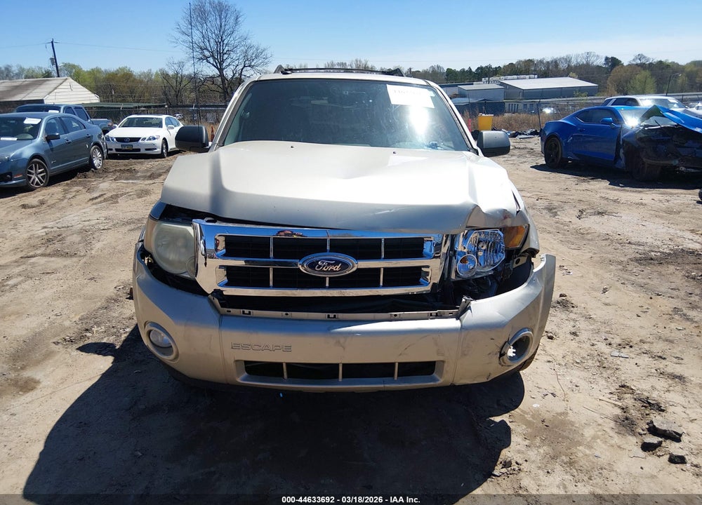 2010 FORD ESCAPE XLT VIN: 1FMCU9DG5AKD16508
