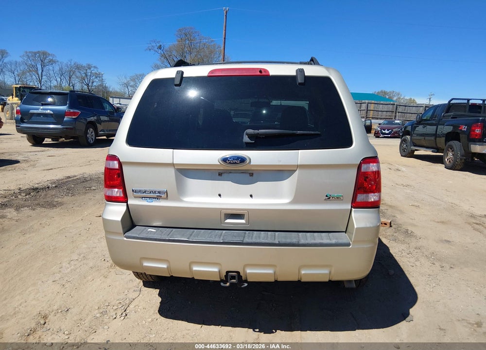 2010 FORD ESCAPE XLT VIN: 1FMCU9DG5AKD16508