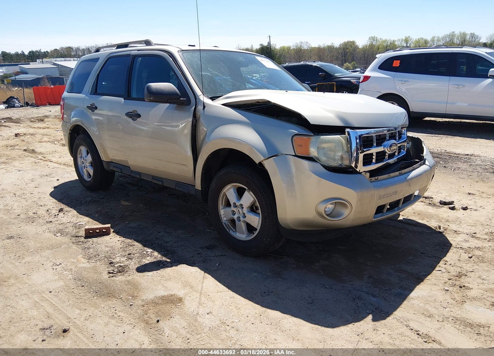 2010 FORD ESCAPE XLT VIN: 1FMCU9DG5AKD16508