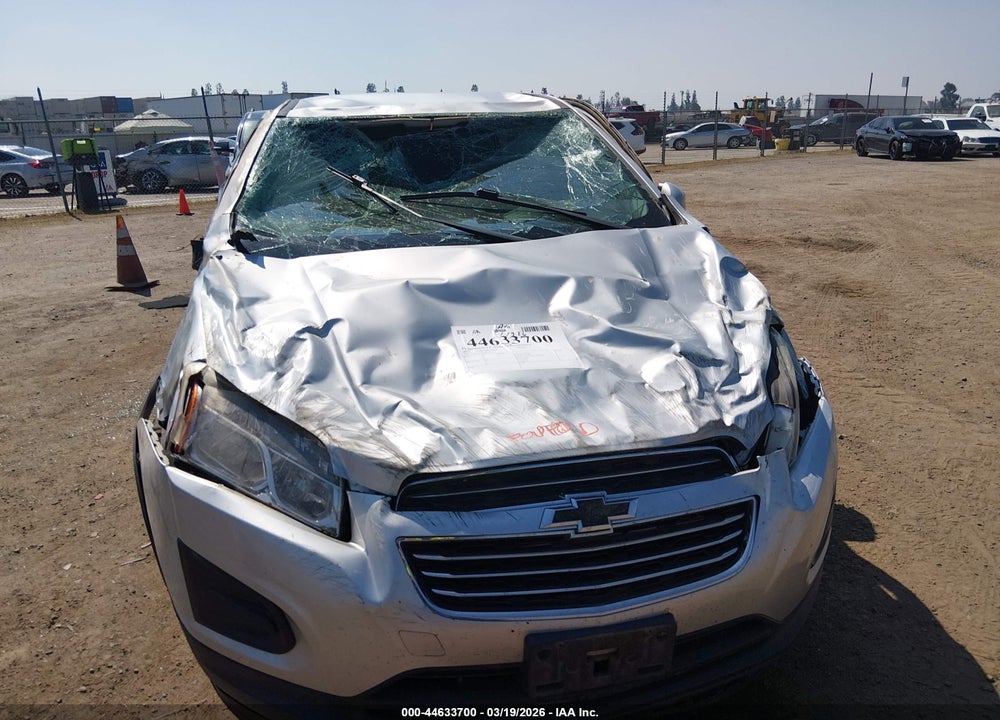 2015 CHEVROLET TRAX 1LS VIN: 3GNCJKSB6FL217723