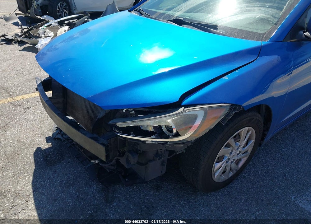 2017 HYUNDAI ELANTRA SE VIN: KMHD74LF7HU417605