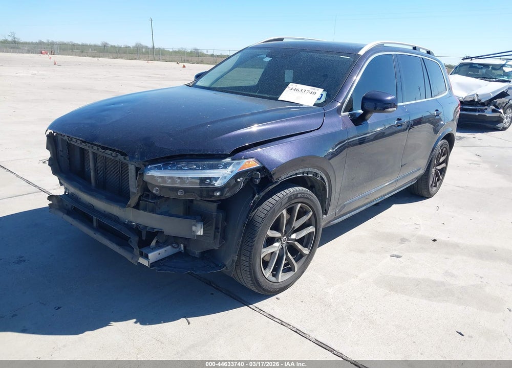 2019 VOLVO XC90 T6 MOMENTUM VIN: YV4A22PK2K1416742