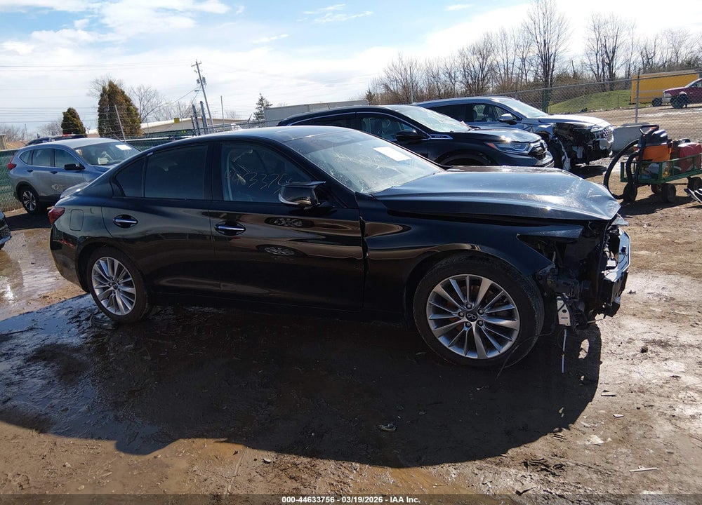 2021 INFINITI Q50 LUXE AWD VIN: JN1EV7BR3MM754510