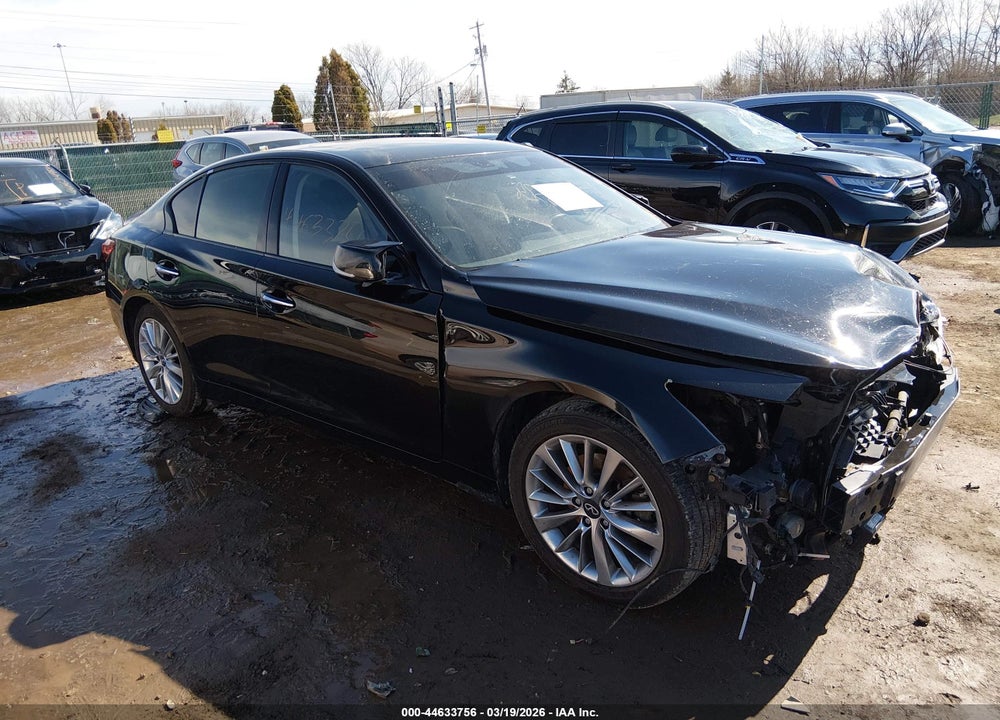 2021 INFINITI Q50 LUXE AWD VIN: JN1EV7BR3MM754510