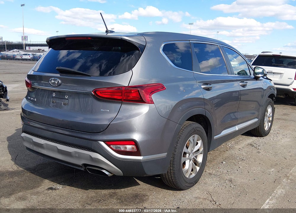 2019 HYUNDAI SANTA FE SE VIN: 5NMS2CAD1KH001991