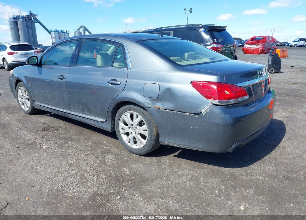 2011 TOYOTA AVALON VIN: 4T1BK3DB8BU411203
