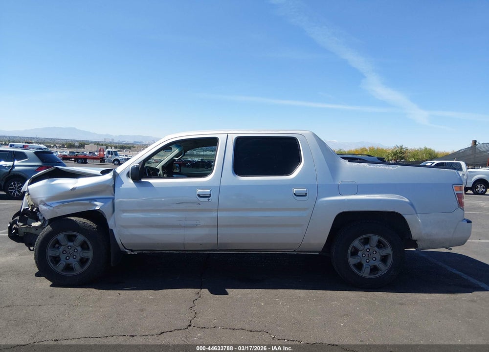 2007 HONDA RIDGELINE RTX VIN: 2HJYK16307H538834