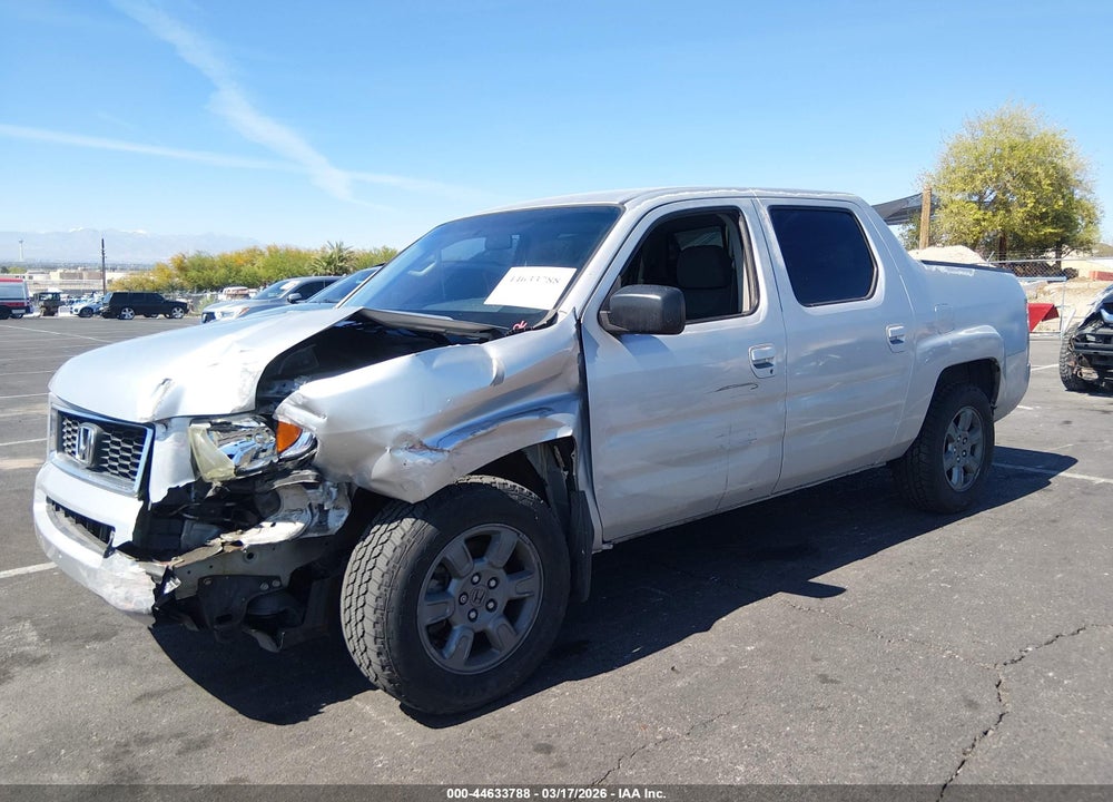 2007 HONDA RIDGELINE RTX VIN: 2HJYK16307H538834