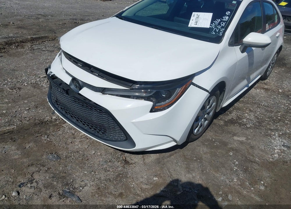 2021 TOYOTA COROLLA LE VIN: 5YFEPMAE3MP192142