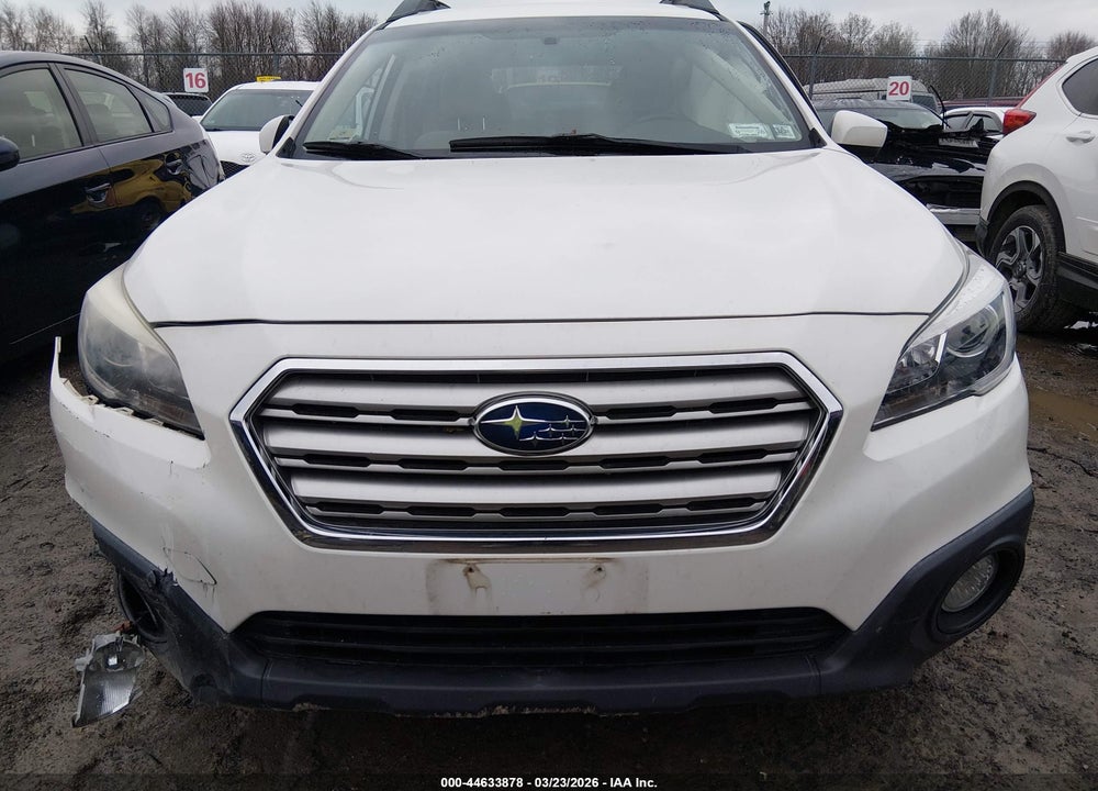 2017 SUBARU OUTBACK 2.5I PREMIUM VIN: 4S4BSACC1H3413503