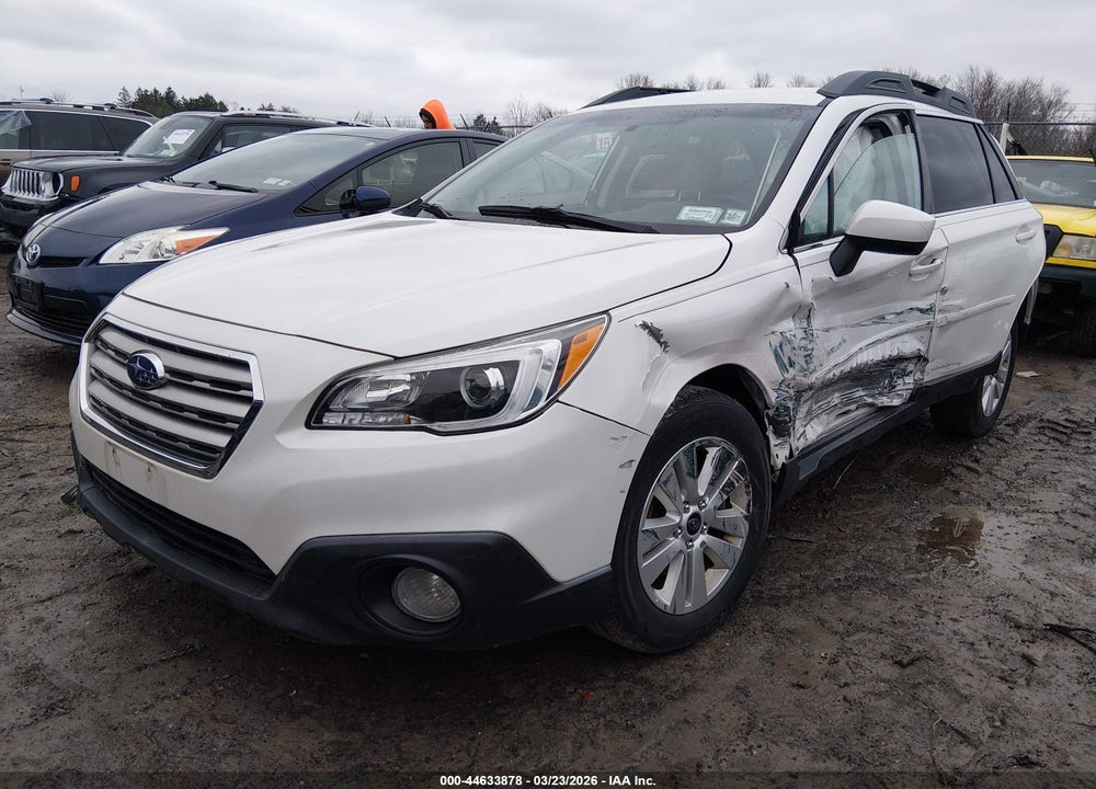 2017 SUBARU OUTBACK 2.5I PREMIUM VIN: 4S4BSACC1H3413503