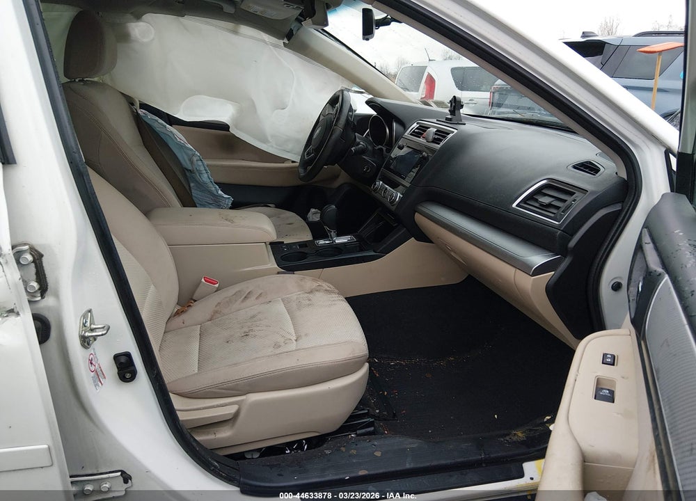 2017 SUBARU OUTBACK 2.5I PREMIUM VIN: 4S4BSACC1H3413503