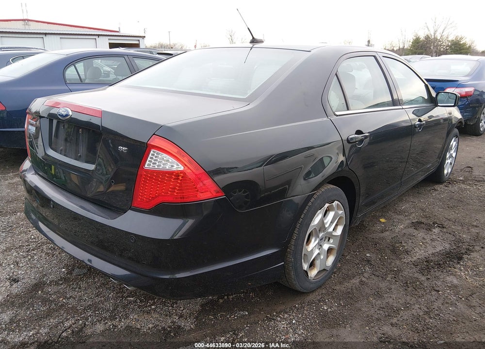 2011 FORD FUSION SE VIN: 3FAHP0HA5BR255800