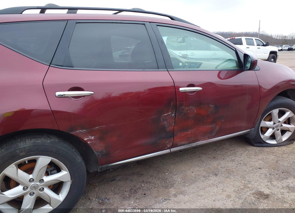 2010 NISSAN MURANO SL VIN: JN8AZ1MW1AW108130