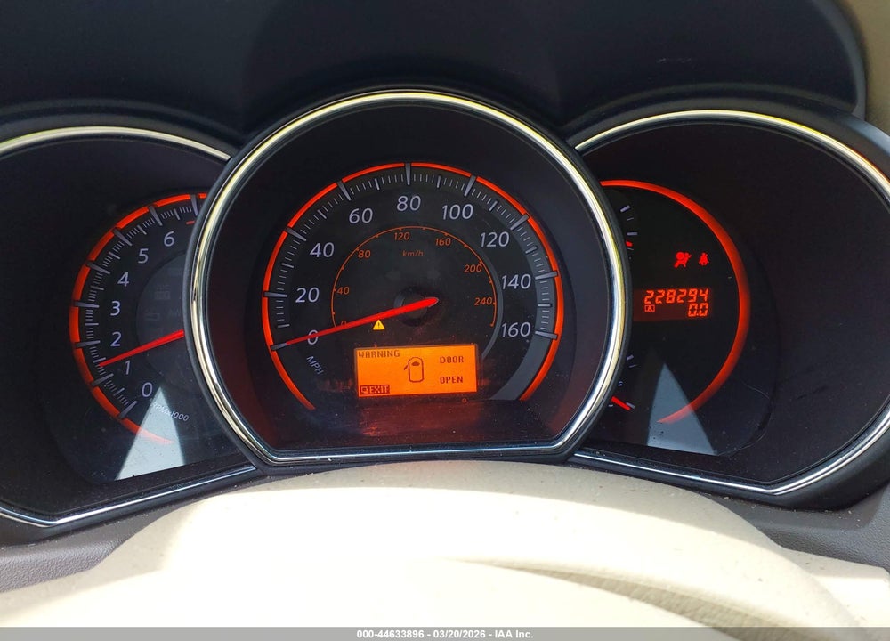 2010 NISSAN MURANO SL VIN: JN8AZ1MW1AW108130