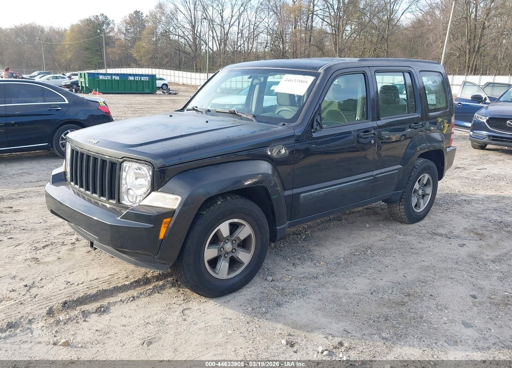 2008 JEEP LIBERTY SPORT VIN: 1J8GP28K98W189406