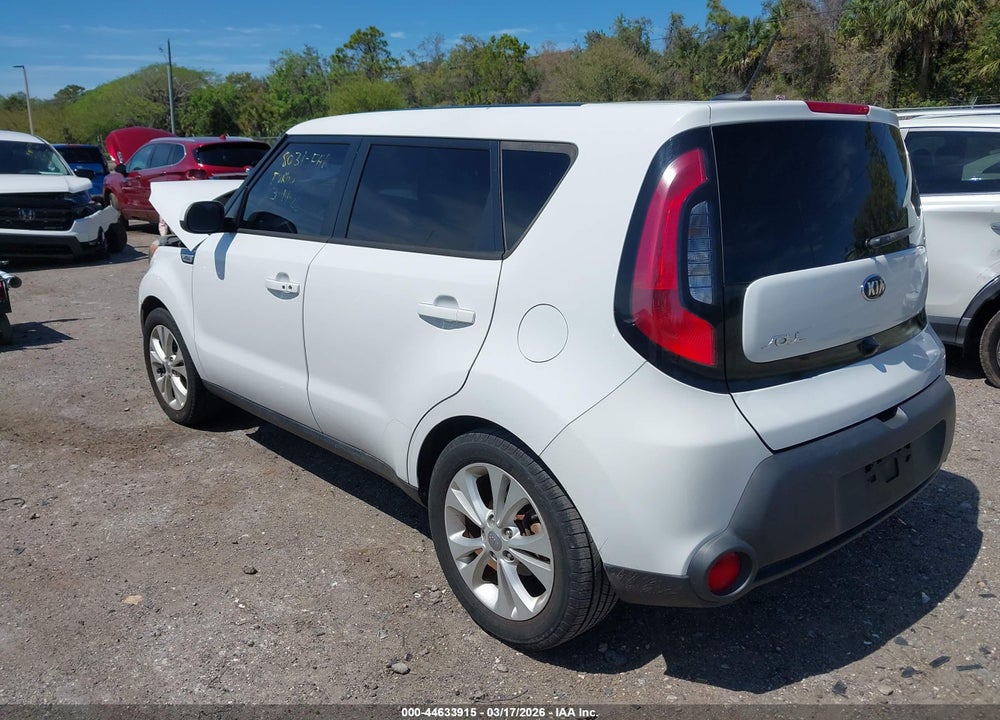 2015 KIA SOUL + VIN: KNDJP3A59F7148031