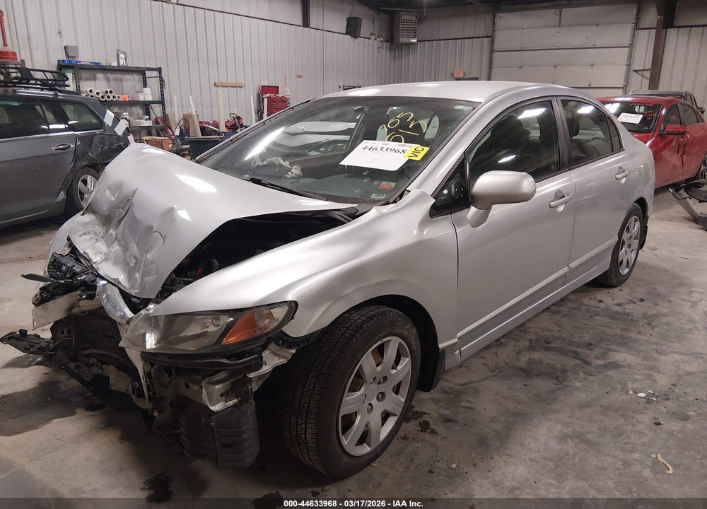 2010 HONDA CIVIC LX VIN: 2HGFA1F53AH544183