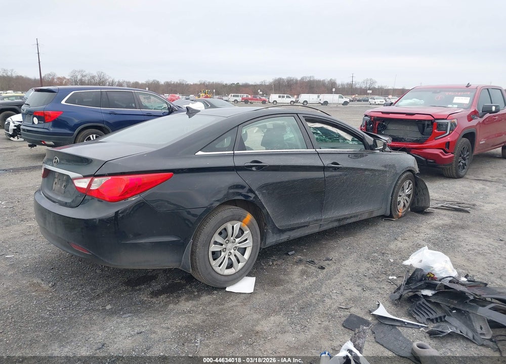 2011 HYUNDAI SONATA GLS VIN: 5NPEB4AC0BH297759