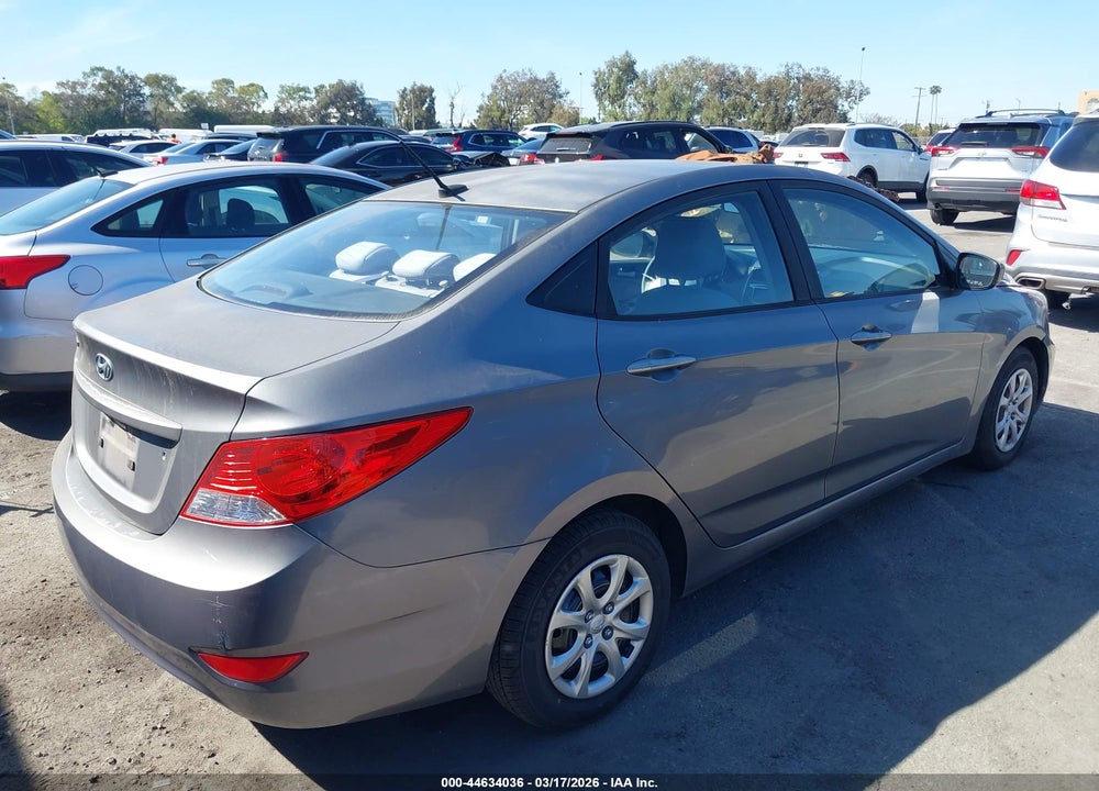 2013 HYUNDAI ACCENT GLS VIN: KMHCT4AE0DU537578