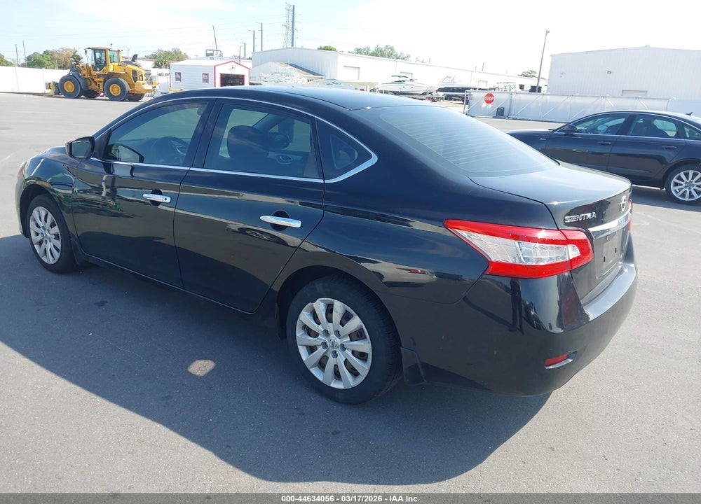 2015 NISSAN SENTRA S VIN: 3N1AB7APXFY346741
