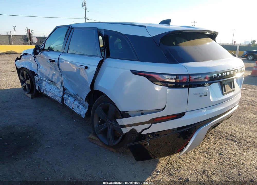 2018 LAND ROVER RANGE ROVER VELAR P250 S VIN: SALYB2RX3JA705470