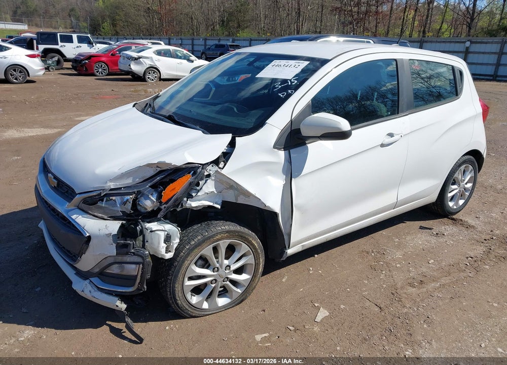 2021 CHEVROLET SPARK FWD 1LT AUTOMATIC VIN: KL8CD6SA8MC738622