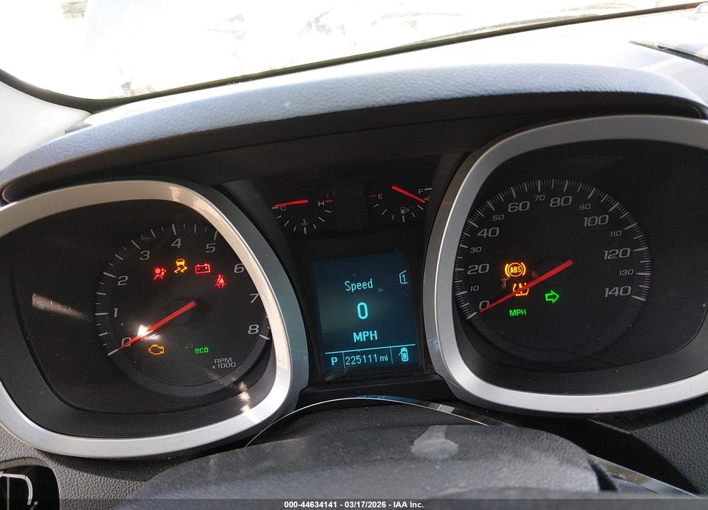 2012 CHEVROLET EQUINOX LS VIN: 2GNALBEK6C1332249