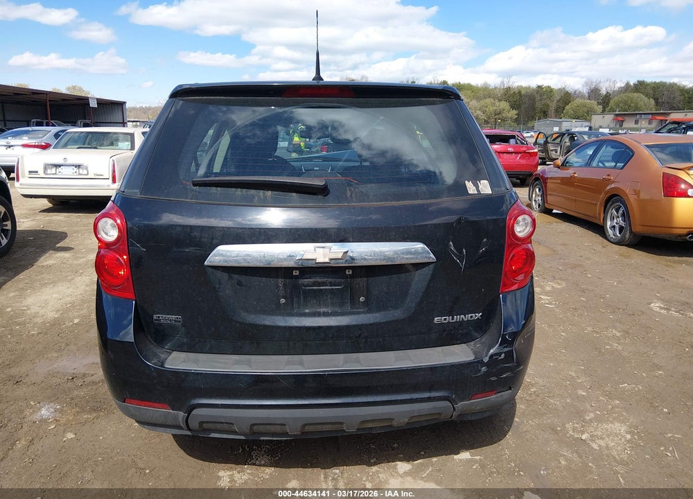 2012 CHEVROLET EQUINOX LS VIN: 2GNALBEK6C1332249