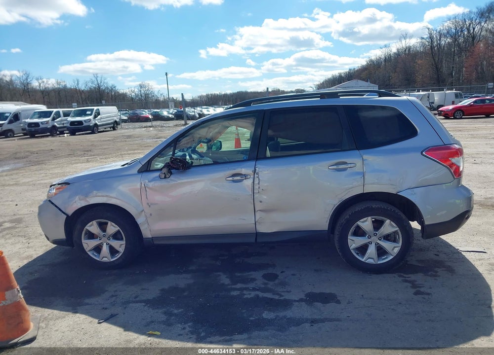 2016 SUBARU FORESTER 2.5I PREMIUM VIN: JF2SJADC5GH499973