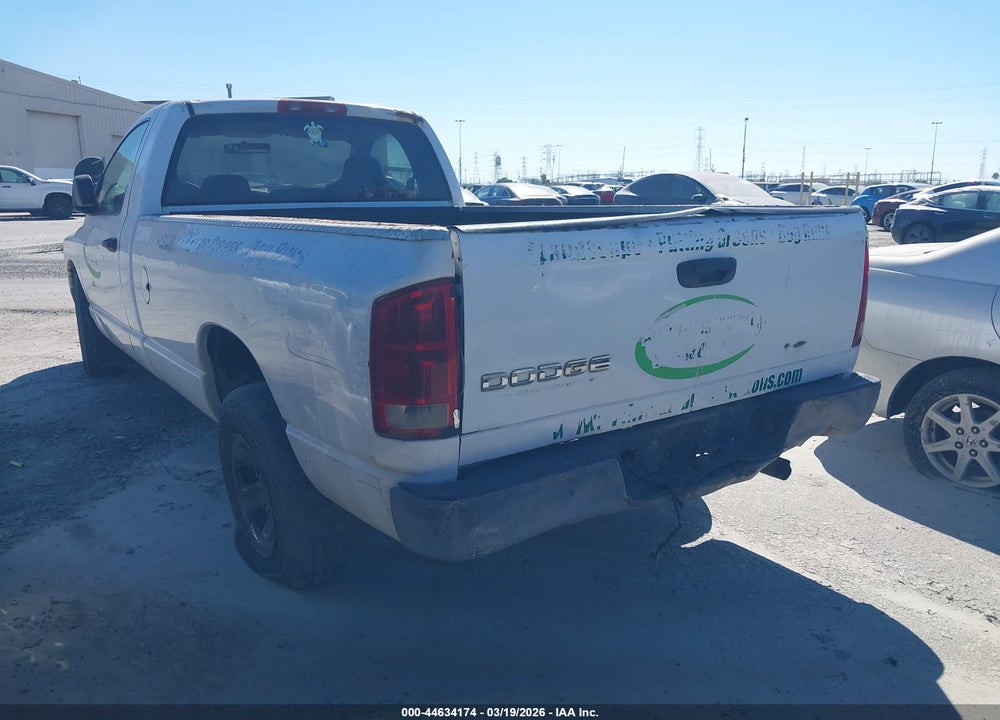 2003 DODGE RAM 1500 SLT/LARAMIE/ST VIN: 1D7HA16N33J530279