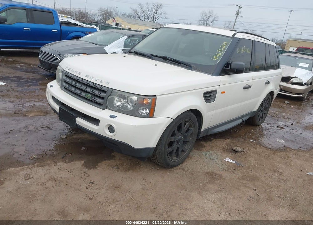 2008 LAND ROVER RANGE ROVER SPORT HSE VIN: SALSK254X8A174893