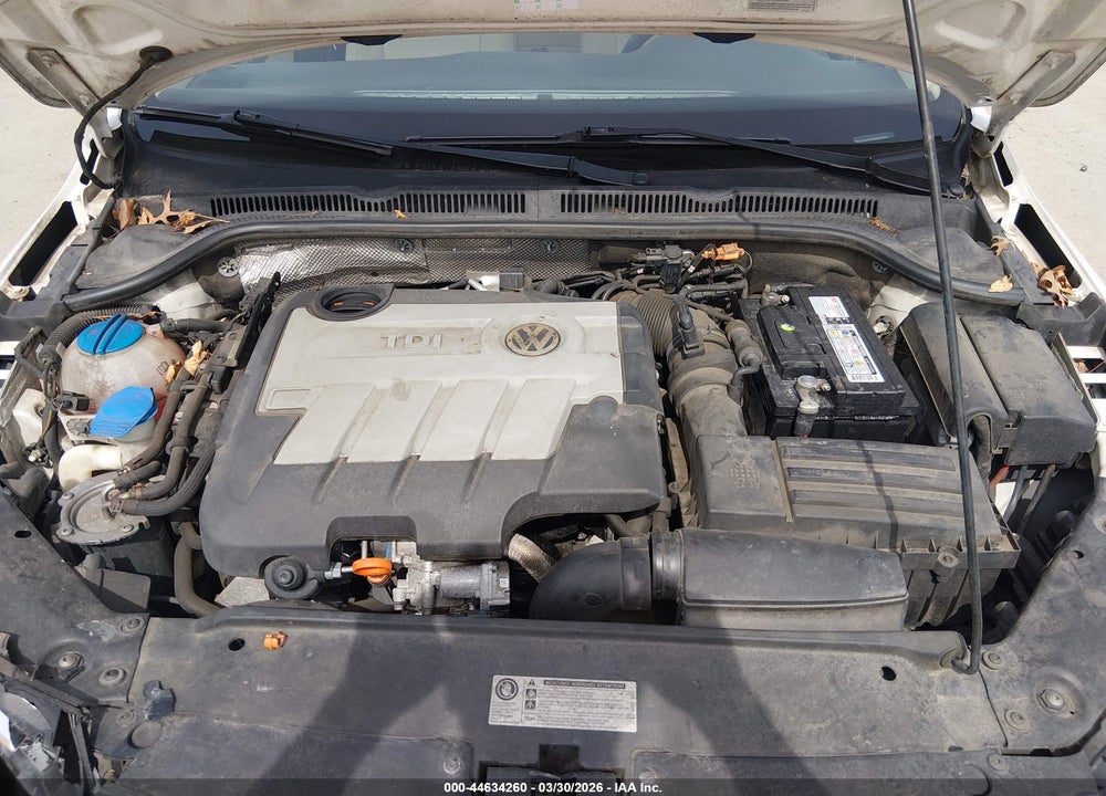 2012 VOLKSWAGEN JETTA 2.0L TDI VIN: 3VWLL7AJ7CM389996