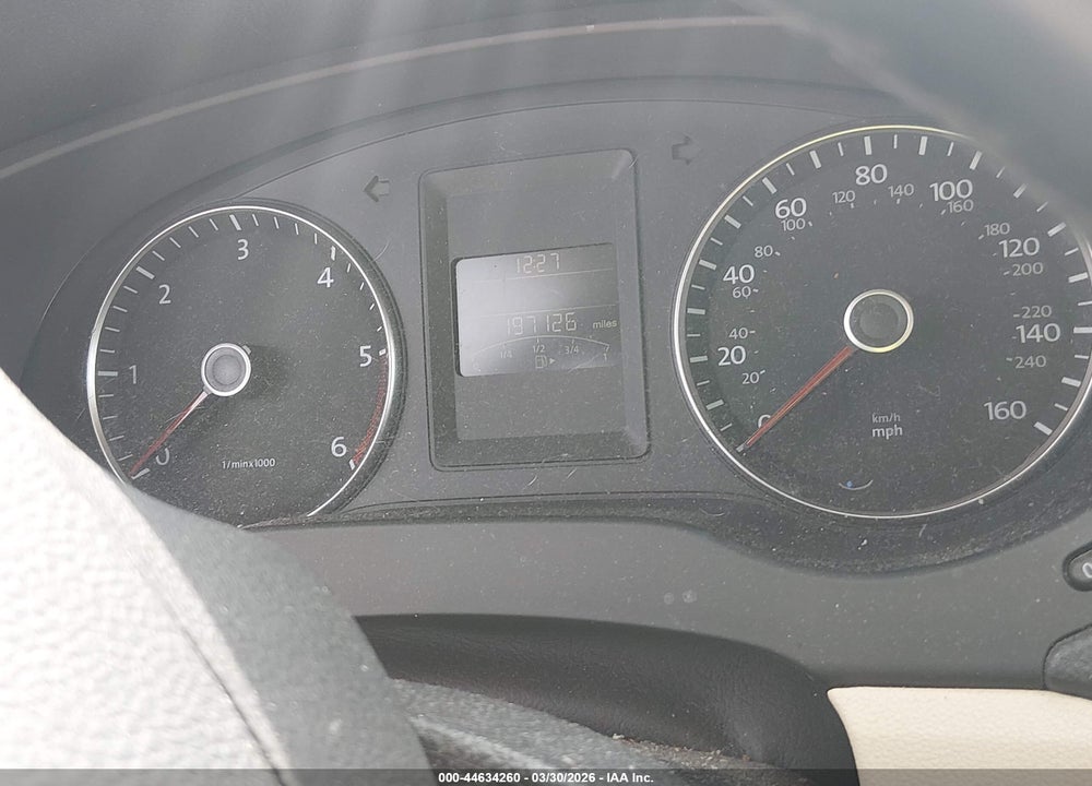 2012 VOLKSWAGEN JETTA 2.0L TDI VIN: 3VWLL7AJ7CM389996