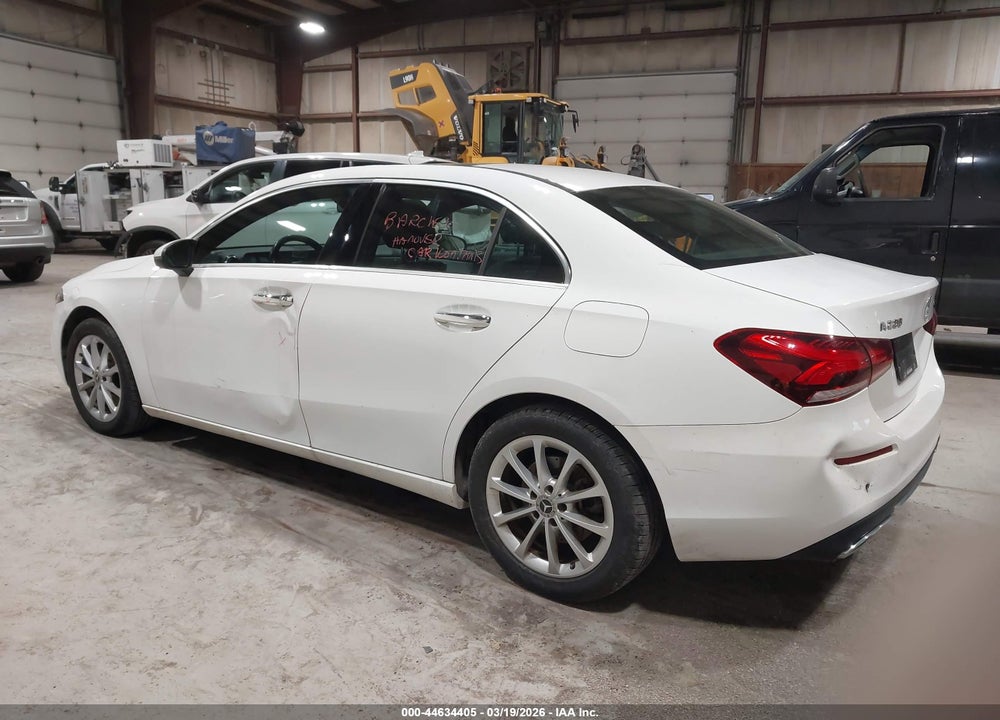 2019 MERCEDES-BENZ A 220 4MATIC VIN: WDD3G4FB7KW026822