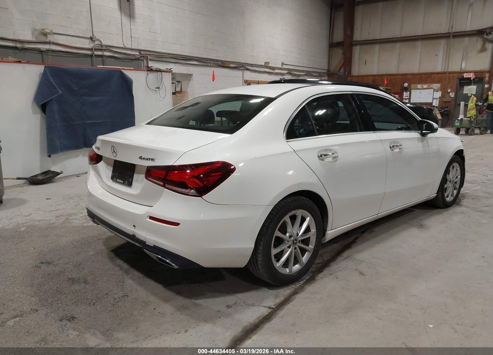 2019 MERCEDES-BENZ A 220 4MATIC VIN: WDD3G4FB7KW026822