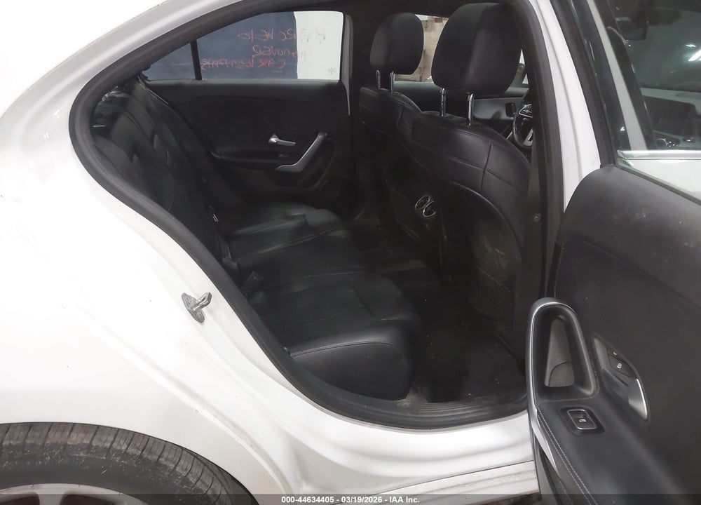 2019 MERCEDES-BENZ A 220 4MATIC VIN: WDD3G4FB7KW026822