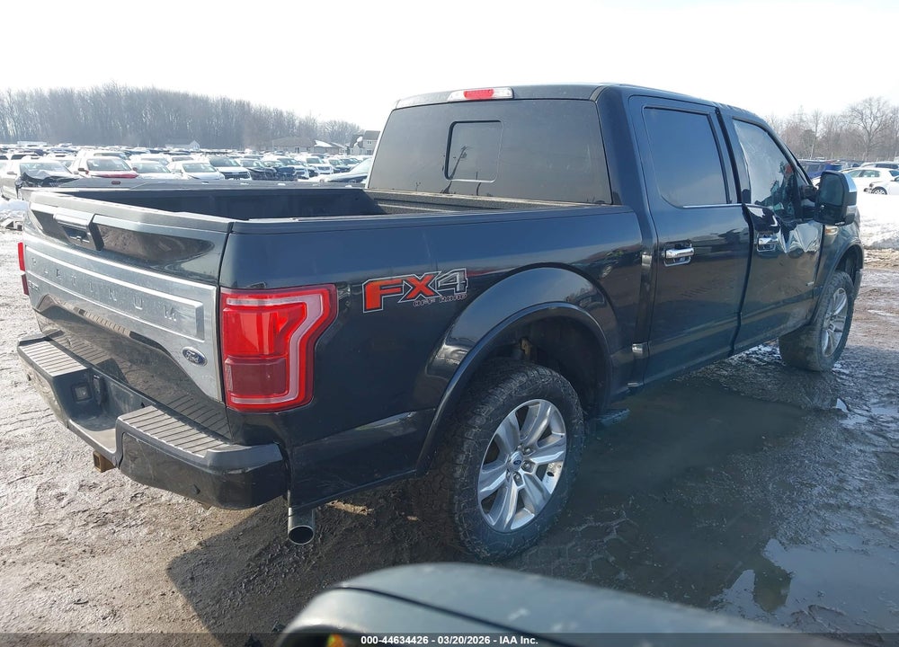 2015 FORD F-150 PLATINUM VIN: 1FTEW1EG9FFC77591