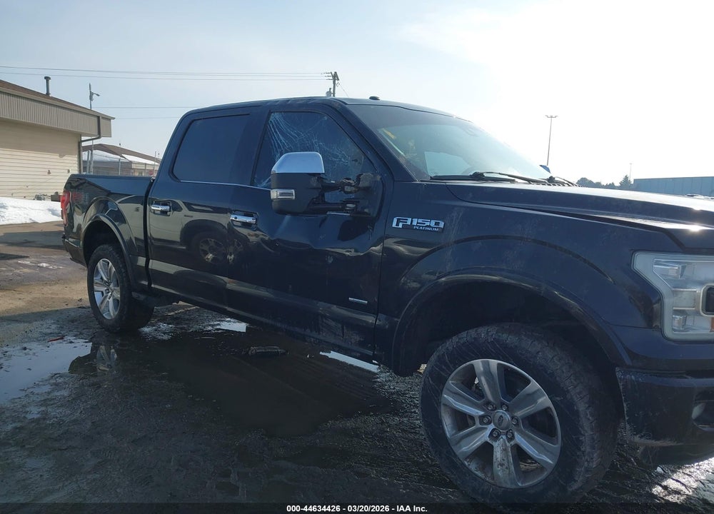 2015 FORD F-150 PLATINUM VIN: 1FTEW1EG9FFC77591