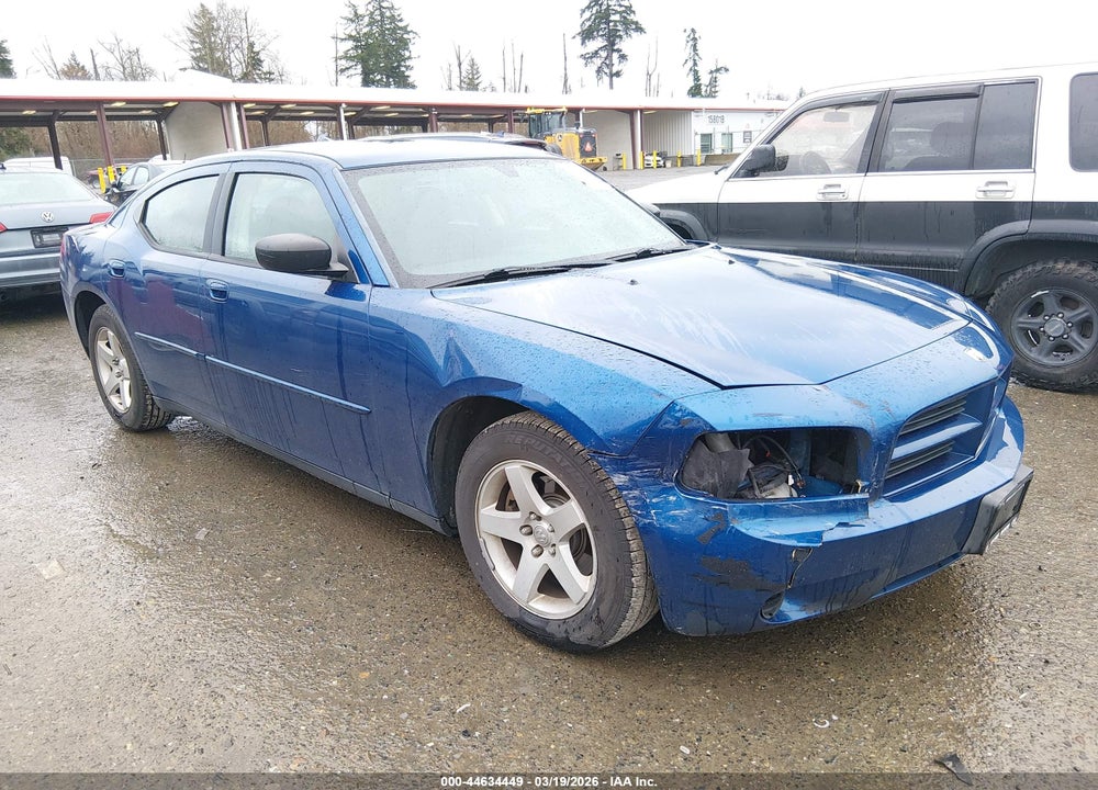 2009 DODGE CHARGER SE VIN: 2B3KA43V59H596138