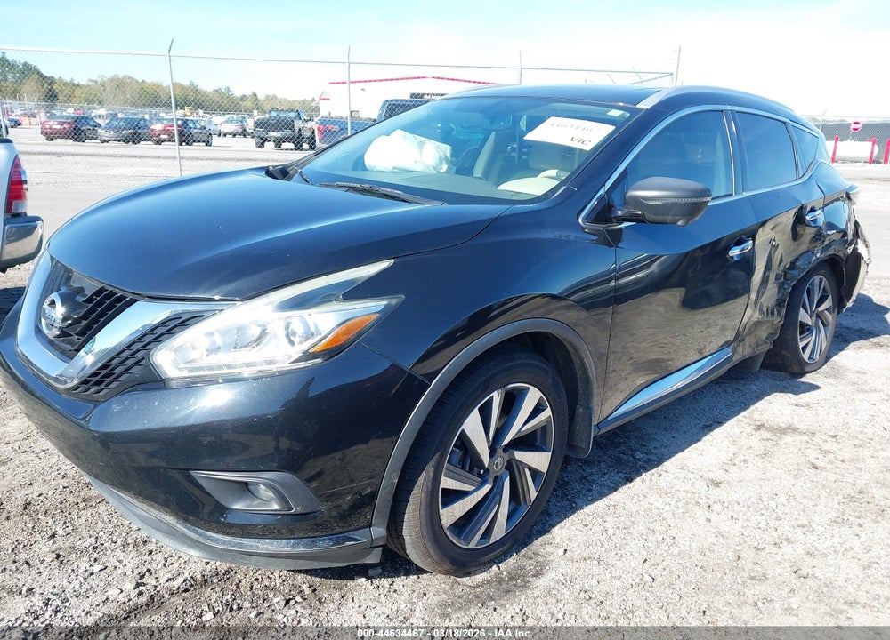 2017 NISSAN MURANO S VIN: 5N1AZ2MH5HN145423