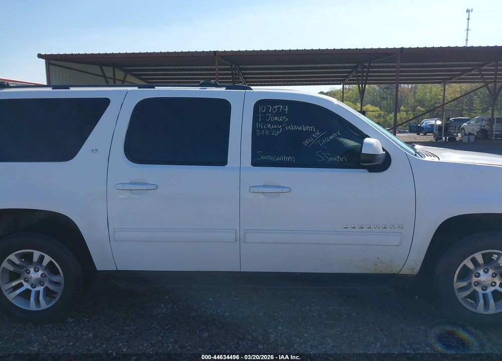 2014 CHEVROLET SUBURBAN 1500 LT VIN: 1GNSCJE02ER107074