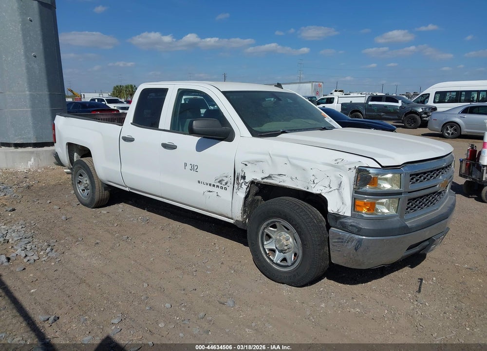 2014 CHEVROLET SILVERADO 1500 WORK TRUCK 2WT VIN: 1GCRCPEC1EZ350248
