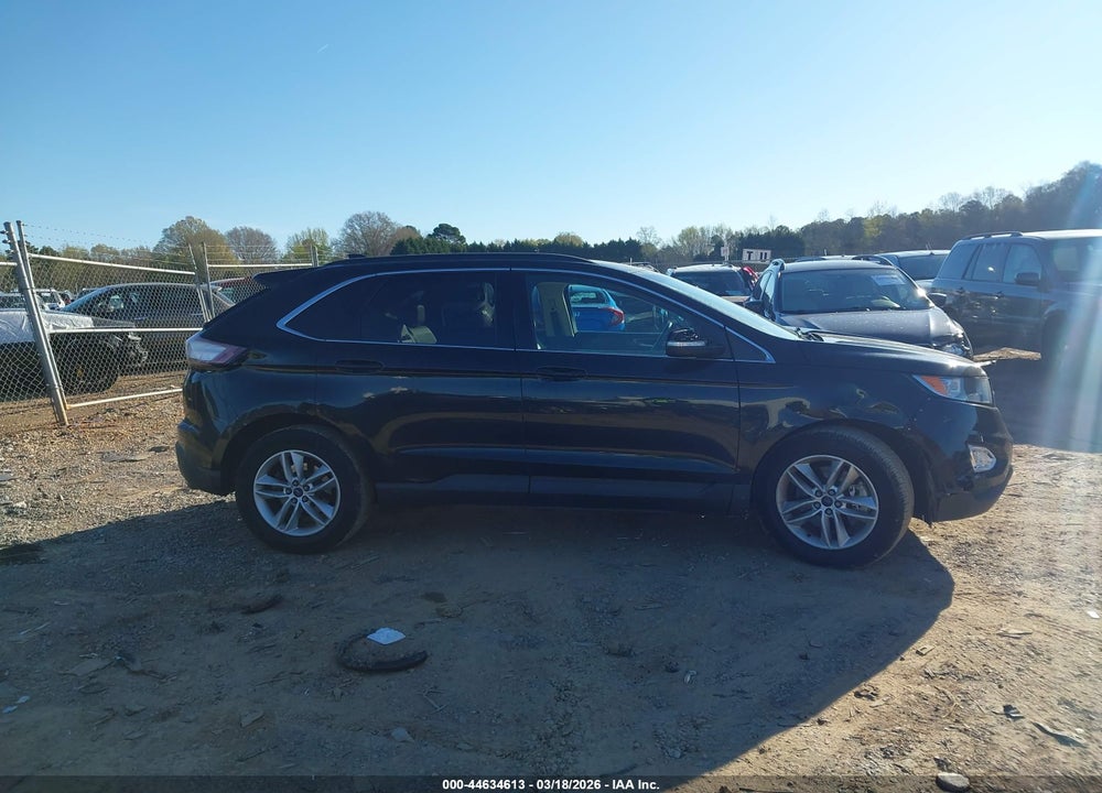 2015 FORD EDGE SEL VIN: 2FMTK4J89FBB09935