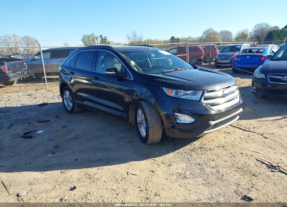 2015 FORD EDGE SEL VIN: 2FMTK4J89FBB09935