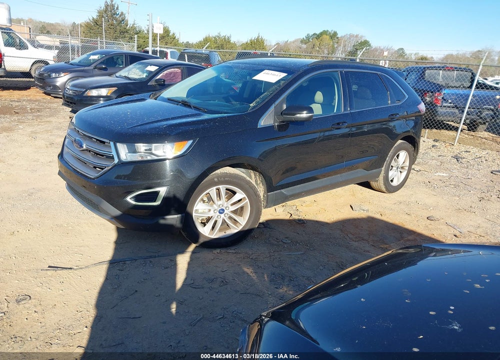 2015 FORD EDGE SEL VIN: 2FMTK4J89FBB09935