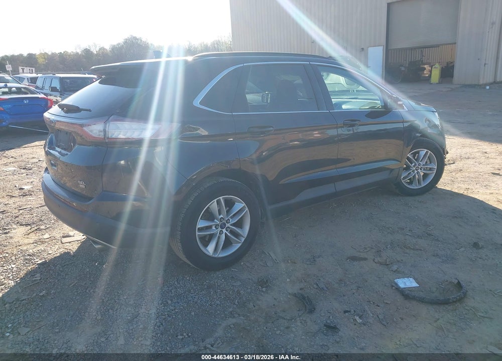2015 FORD EDGE SEL VIN: 2FMTK4J89FBB09935