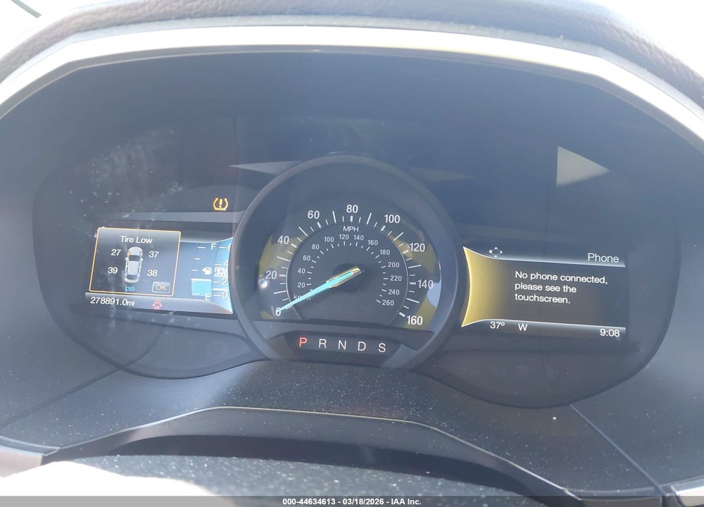 2015 FORD EDGE SEL VIN: 2FMTK4J89FBB09935