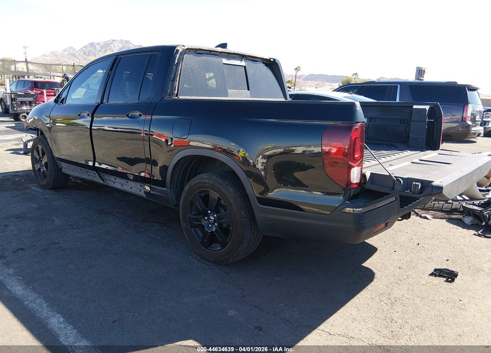 2017 HONDA RIDGELINE BLACK EDITION VIN: 5FPYK3F8XHB021339